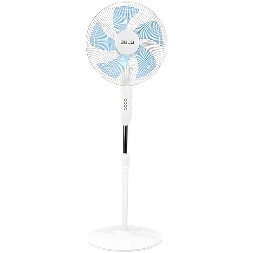 Usha Pentacool 5 Blade 400mm Pedestal Fan (White)