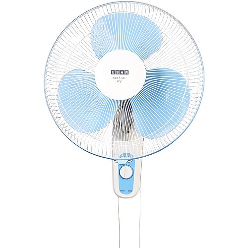 Usha Mist Air Icy 400 mm 3 Blade Wall Fan (Blue)