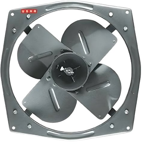 Usha Turbo HDEF 900rpm 300mm 4 Blade Exhaust Fan (Grey)