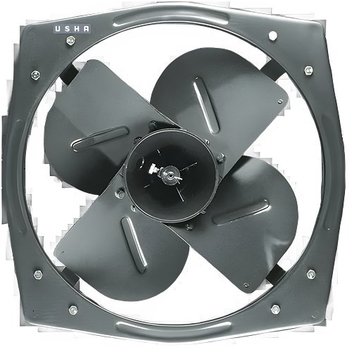 Usha Turbo HDEF 900rpm 600 mm 4 Blade Exhaust Fan (Grey)