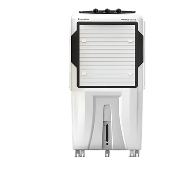Crompton Optimus 125 Litres Desert Air Cooler for home | Large & Easy Clean Ice Chamber | High Density Honeycomb Pads | Auto-Fill & Drain | Everlast Pump | Humidity Control
