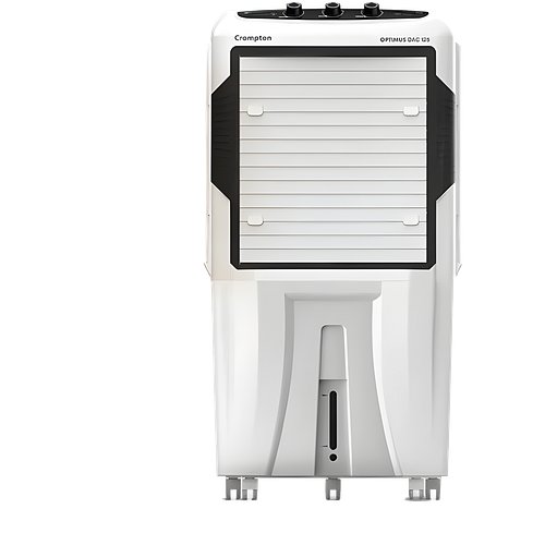 Crompton Optimus 125 Litres Desert Air Cooler for home | Large & Easy Clean Ice Chamber | High Density Honeycomb Pads | Auto-Fill & Drain | Everlast Pump | Humidity Control