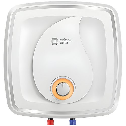 Orient Fontus Quad Plus 15 Litre 5 Star Vertical Storage Geyser with Ultra Diamond Glassline Tank (White)