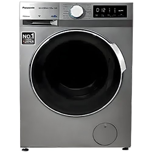 Panasonic 7 kg 5 Star Fully Automatic Front Load Washing Machine (NA-147MR2L01, Active Foam System, Dark Silver)