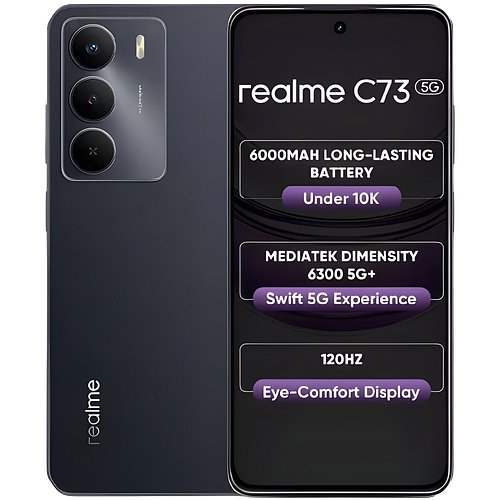 Realme C73 5G (Onyx Black, 64 GB) (4 GB RAM)