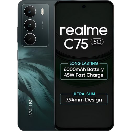 Realme C75 5G (Midnight Lily, 128 GB) (6 GB RAM)