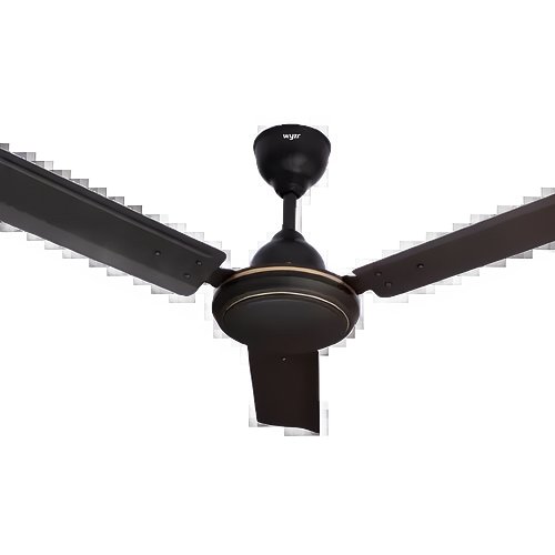 Wyzr Breezify CF 1200 Ceiling Fan, 3 Blade, Brown