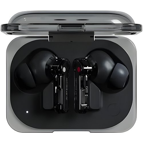 Nothing Ear (a) 2024 | ChatGPT Compatible | Hi-Res audio | LDAC Bluetooth (Black, True Wireless)