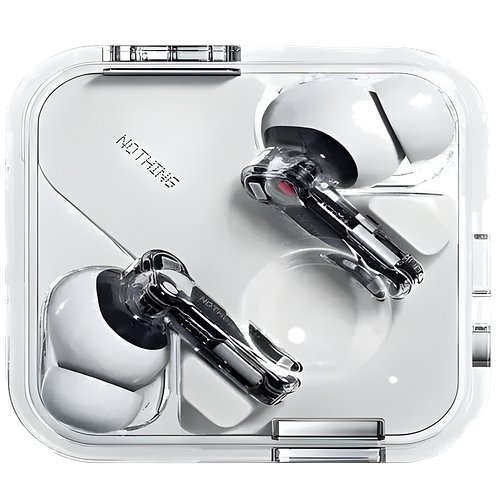 Nothing Ear (a) 2024 | ChatGPT Compatible | Hi-Res audio | LDAC Bluetooth (White, True Wireless)