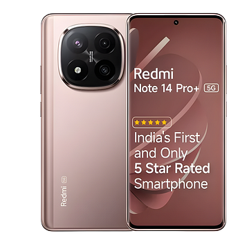 Redmi Note 14 Pro+ 5G (Champagne Gold, 128 GB) (8 GB RAM)