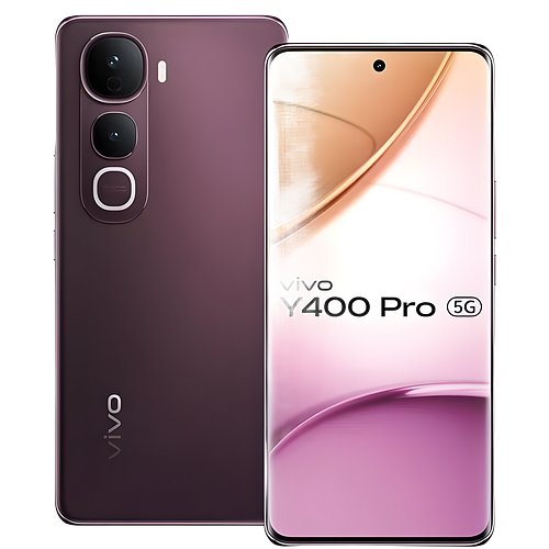 Vivo Y400 Pro 5G (Nebula Purple, 8GB RAM, 128GB Storage)
