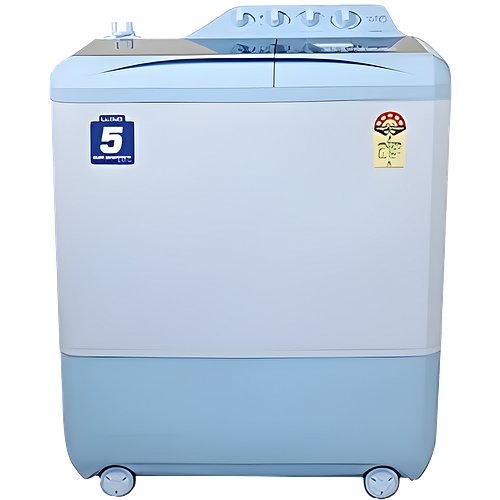 Lloyd ElanteXL 8.5 Kg 5 Star Semi-Automatic Top Load Washing Machine (GLWMS85APBEX, Pastel Blue)