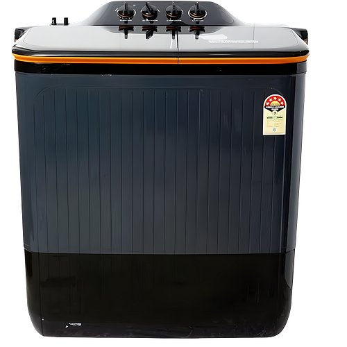 Havells-Lloyd Elante Pluss 10 Kg 5 Star Semi-Automatic Top Load Washing Machine (GLWS105EPAVG Dark Grey Tub with Orange Lids Color)