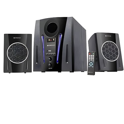 Zebronics Zeb-BT2150 RUF 40 W Bluetooth Home Audio Speaker (Black, 2.1 Channel)