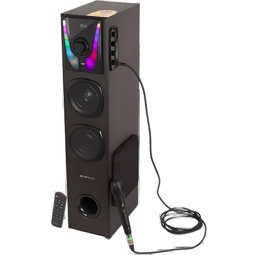 Zebronics Zeb Blasto 95W Tower Speaker Black - Bluetooth