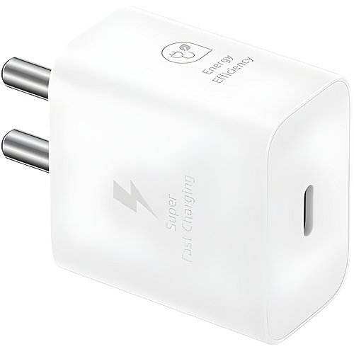 Samsung Original 25W Type-C Travel Adaptor Without Cable, White