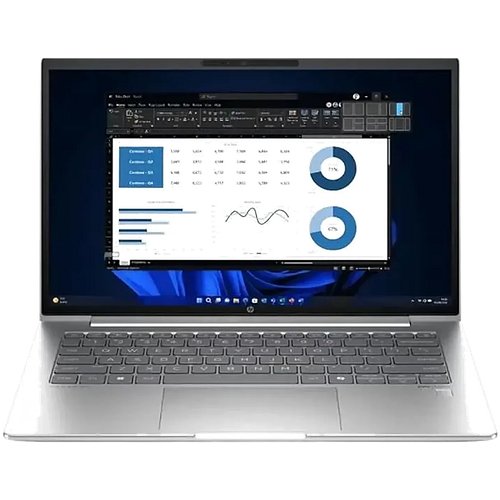 HP Probook 440 G11 A6VS9PA U5-125H 16 GB RAM DDR4-3200 MHz RAM (1 x 16 GB) 512 GB PCIe® NVMe™ M.2 SSD 14" FHD Backlit Keyboard W11P6 FPR Silver