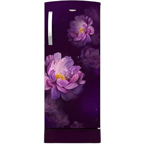 Whirlpool 192 L Direct Cool Single Door 3 Star Refrigerator with Base Drawer (Purple Peony, 215 IMPRO ROY 3S PUR PEO - 72887)