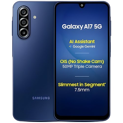 Samsung Galaxy A17 5G (Blue, 128 GB) (6 GB RAM)