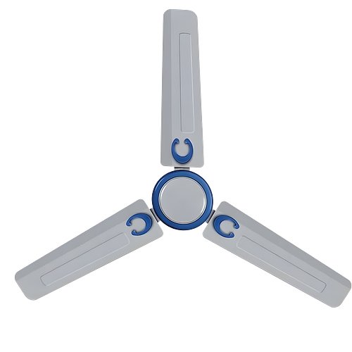 LUMINOUS Rapid Prime 1200mm Ceiling Fan (Aqua Silver) with 1 Year Warranty 1200 mm Ceiling Fan (Aqua Silver)