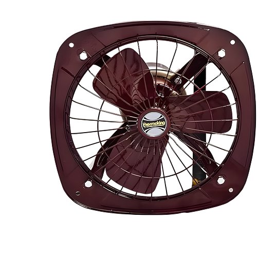 Thermoking Fresh Air 9 Inch 225 mm Ventilation Fan Exhaust Fan for Home, Office, Kitchen and Bathroom (Brown)
