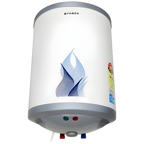 Faber 25Ltr Storage Water Heater (FWG VULCAN 25V), 5 Star, 7 yrs warranty on tank, Free Installation with Inlet & Outlet pipe, White