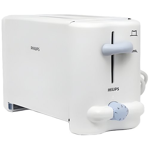 Philips HD4815/01 800 W Pop Up Toaster (White)