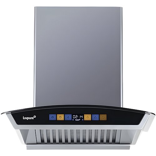 Livpure FLINT-ARC-BLDC-60-FL-HAC Auto Clean Wall Mounted Grey & Black 1750 CMH Chimney