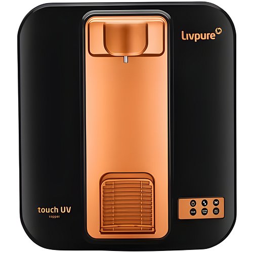 LIVPURE LIV-TOUCH-UV-COPPER UV + UF Water Purifier (Black)