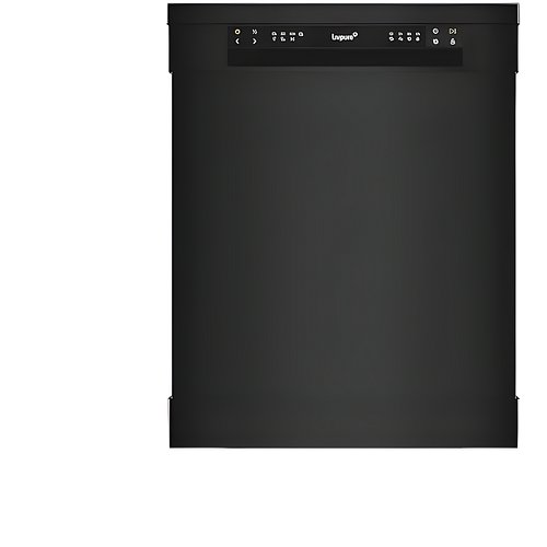 Livpure 12 Place Setting Free Standing Dishwasher|6 Washing Program| Antibacterial Wash |Child Lock|Delay Timer|Low Water Consumption|Extra Drying |Height Adjustable Rack (Sparklewash-12PS-6PR,Black)