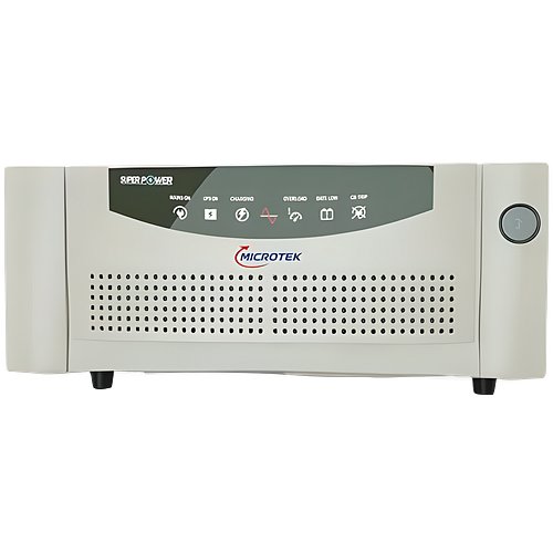 Microtek Super Power 1000 Advanced Digital 900VA/12V Inverter, Support 1 Battery With 2 Year Warranty for Home, Office & Shops