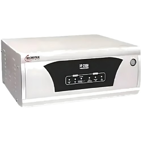 Microtek Heavy Duty 2350 Pure Sine Wave 2000VA/24V Inverter, Support 2 Battery with 2 Year Warranty for Home, Office & Shops
