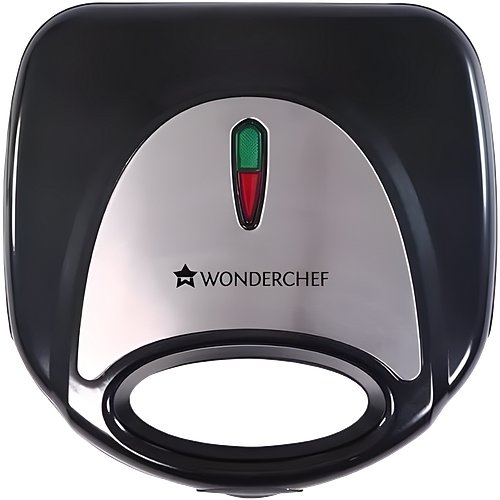 Wonderchef Prato Non-Stick Electric Griller, Sandwich Maker, Toaster |700 Watt| Auto Temp Control, LED Indicator| Oil Free Toasting| Easy to Clean| 1 Year Warranty