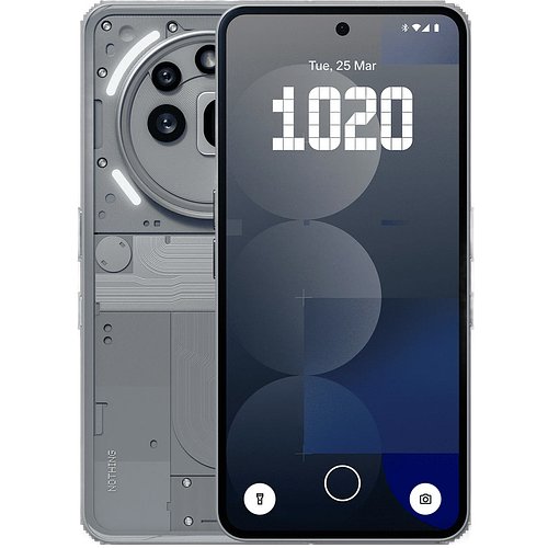 Nothing Phone 3a Pro 5G (12GB RAM, 256GB, Grey)