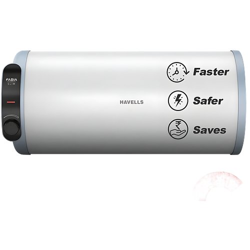 HAVELLS fabia 15 L Storage Water Geyser (White, Blue)
