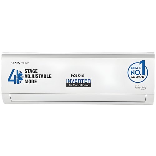 Voltas 2024 Model 1.5 Ton 5 Star Split Inverter AC - White (185V Vectra Elite(4503617), Copper Condenser)