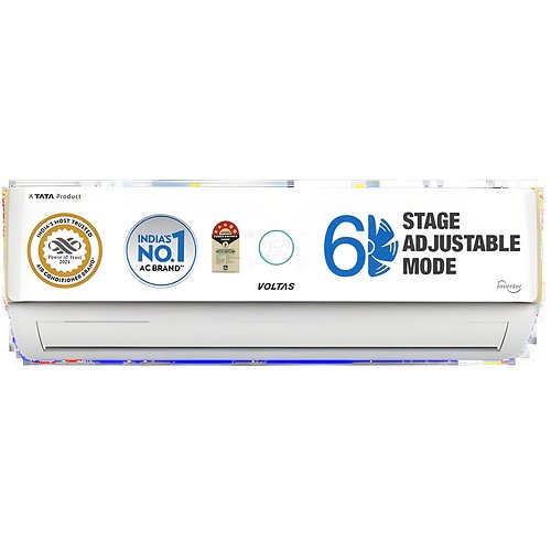 VOLTAS 185V Verdant Exotica 6 in 1 Convertible 1.5 Ton 5 Star Inverter Split AC with Anti Dust Filter (Copper Condenser, 4503500)