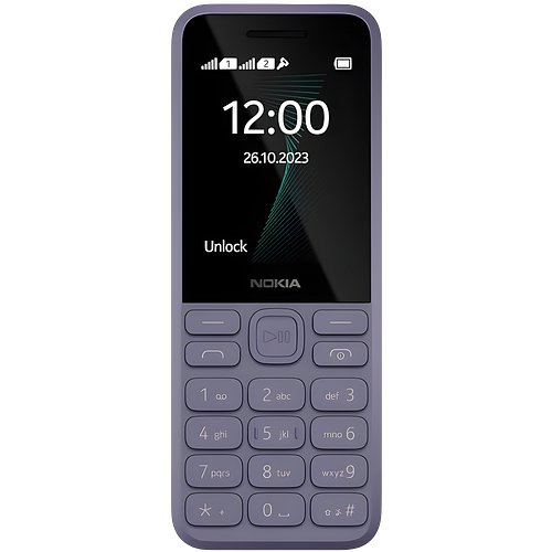 Nokia 130 Music Dual Sim, Music Player, Wireless FM Radio and Dedicated Music Buttons (Purple)#JustHere
