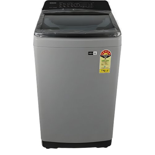 Samsung 7 Kg Inverter Ecobubble 5 Star Fully Automatic Top Load Washing Machine (WA70BG4441BYTL, Versailles Gray)