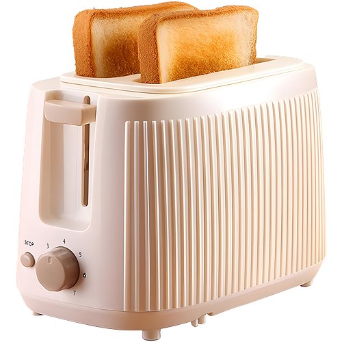 Wonderchef Regalia 2-Slice Pop-up Toaster with Lid Cover, 7 Browning Options for Golden Crispy Bread Toasts, Mid-Cycle Cancel Function, Slide-out Crumb Tray, 2-Yr Warranty, Ivory, Electric Toaster