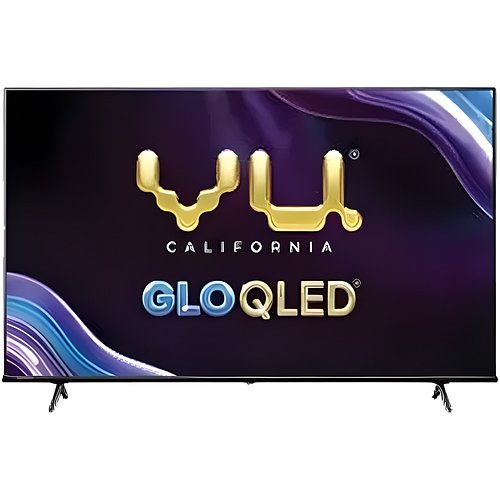 Vu 139cm (55 inches) GloQLED Series 4K QLED Smart Google TV 55QLED25