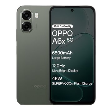 Oppo A6x 5G (Olive Green, 64 GB) (4 GB RAM)