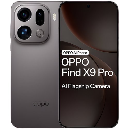 OPPO Find X9 (Titanium Grey, 16 GB RAM / 512 GB)