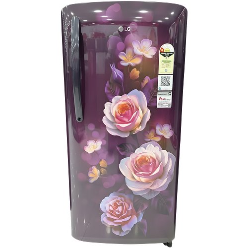 LG 201 Ltrs 1 Star Inverter Direct Cool Single Door Refrigerator (GL-B211HPBB)