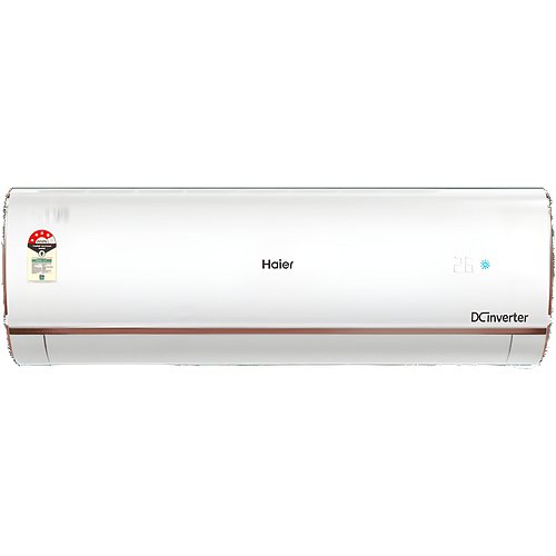 Haier 1.6 Ton 4 Star Inverter Split AC (Copper, Convertible 7 in 1 Cooling Modes, Antibacterial Filter,(HS19K-PYFR4BN), White)