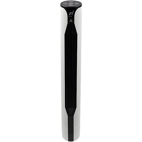 Westinghouse 42″ Slim & Quiet Bladeless Tower Fan with Remote Control | Touch & LED Display | 3 Speeds + 3 Modes (Normal/Natural/Sleep) | 70° Oscillation + 12-Hour Timer | WSFTYFE4208