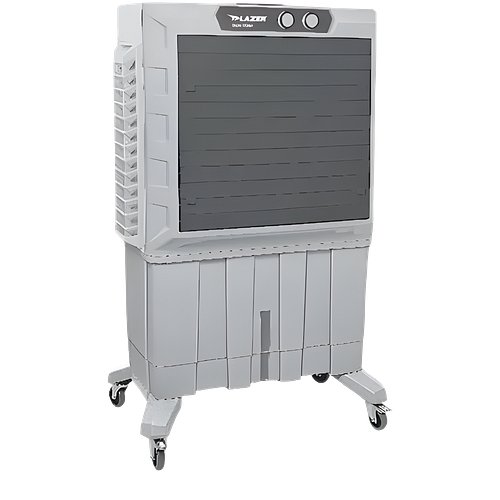 Lazer Snow Storm 20 Commercial Air Cooler 120 L 300 W 1350 RPM Auto Swing, Light Grey & Dark Grey