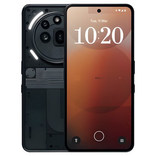 Nothing Phone (3a) Pro (Black, 128 GB) (8 GB RAM)
