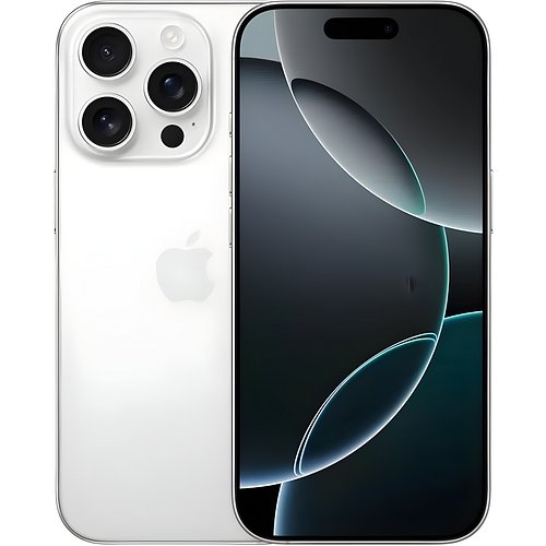 Apple iPhone 16 Pro (White Titanium, 128 GB)
