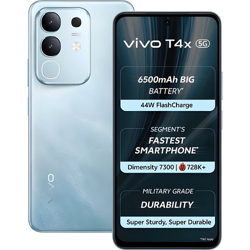 Vivo T4x (Marine Blue, 8GB, 128GB)